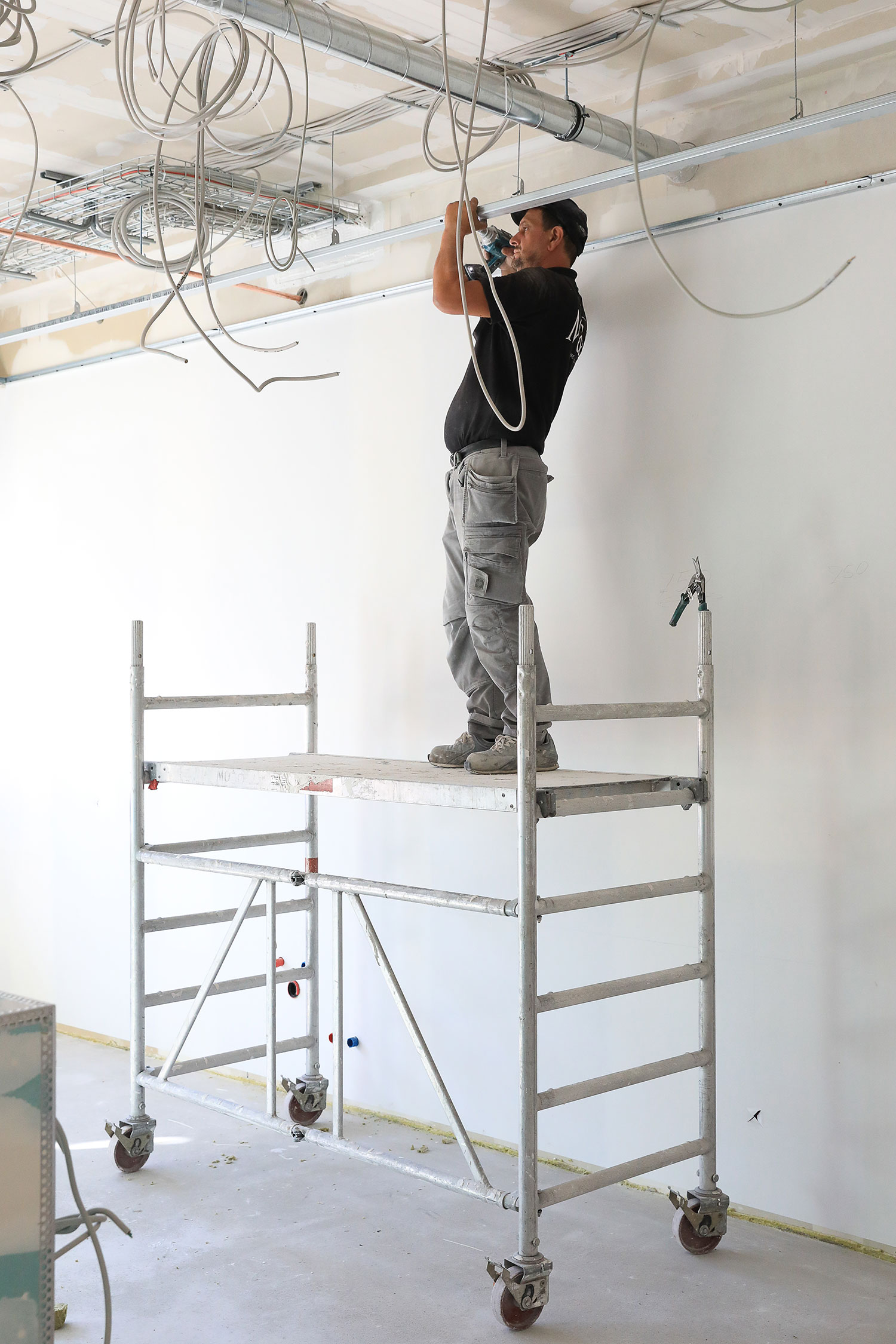 Baustellenfotografie, Innenausbau Elektriker Installation, Baufotograf Hattingen, Sarah Jabs Baustellenfotografie, Innenausbau Elektriker Installation, Baufotograf Hattingen, Sarah Jabs