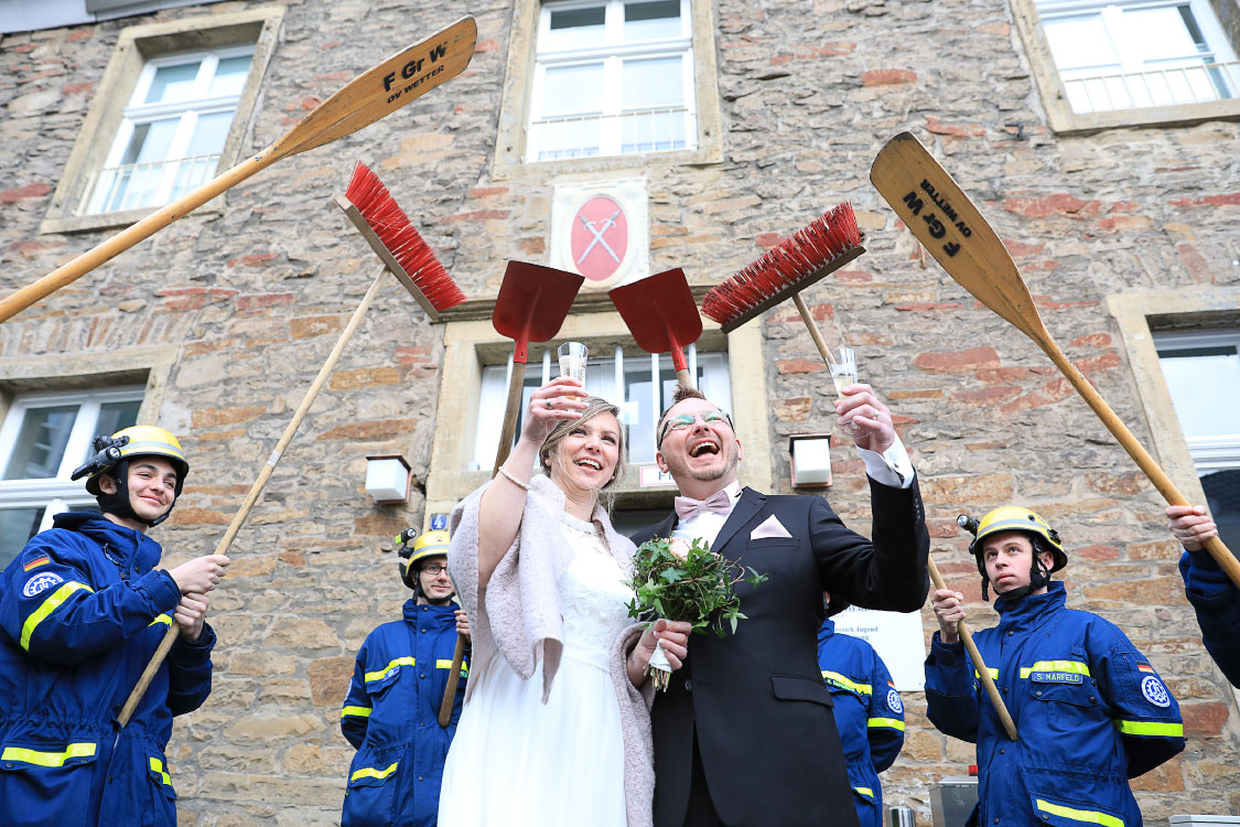 Hochzeitsfotograf Ruhrgebiet, Hochzeit Reportagen Standesamt Herdecke Traumhochzeit