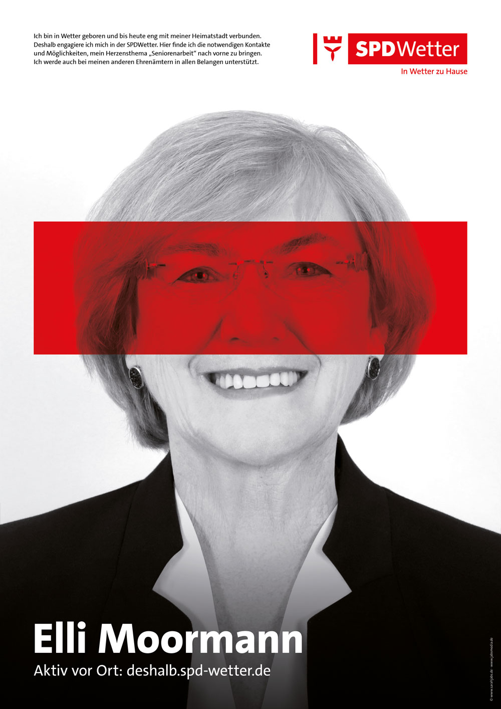 Werbefotografie Plakat / Wahlplakat, Werbefotograf Wetter (Ruhr), Ruhrgebiet, NRW